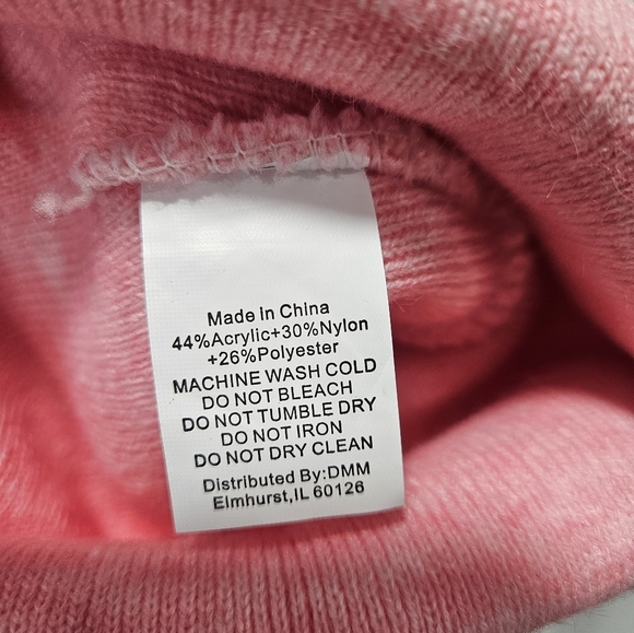 Night Scope women's pink beanie - Picture 4 of 4